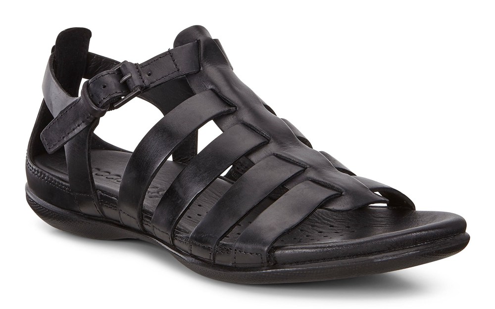 Sandalias Mujer - ECCO Flash Flat - Negros - EAZ712690